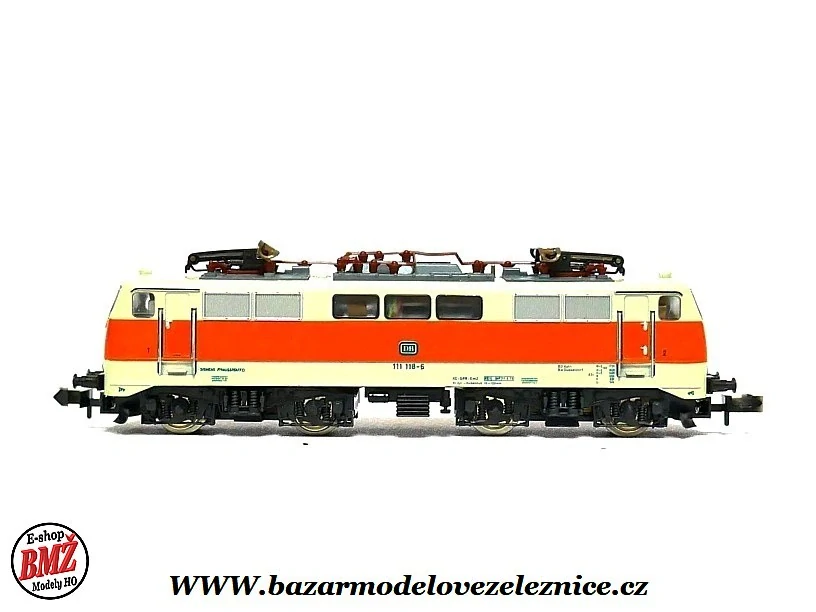 Minitrix - DC - Elektrická lokomotiva BR 111 DB - N