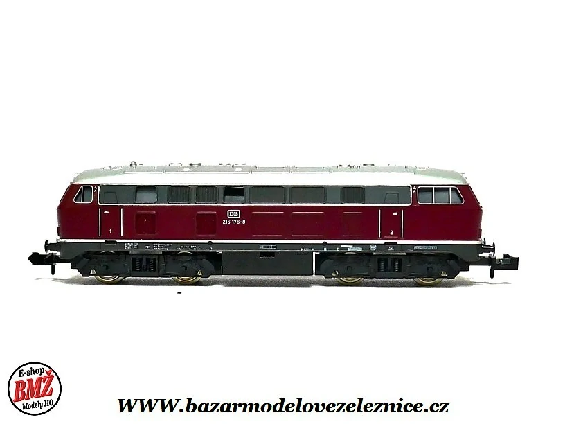 Minitrix - DC - Dieselová lokomotiva BR 216  DB - N