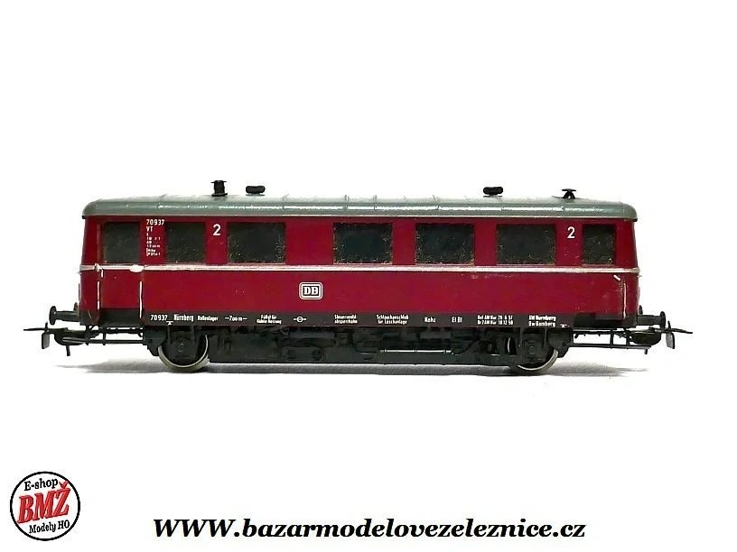 PIKO DDR - DC - Motorová vůz VT 135 DB - HO