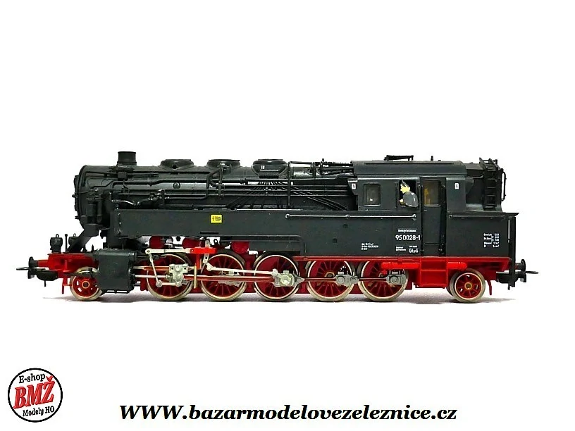 PIKO DDR - DC - Parní lokomotiva BR 95 0028 DR - HO
