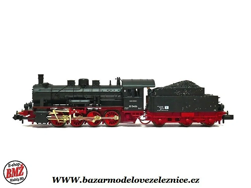 Fleischmann - DC - Parní lokomotiva BR 55 3456 DR- N