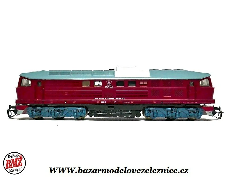 BTTB - Dieselová lokomotiva T 679 ČSD - TT