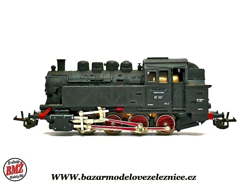 Zeuke - DC - Parní lokomotiva BR 81 001 DR - TT