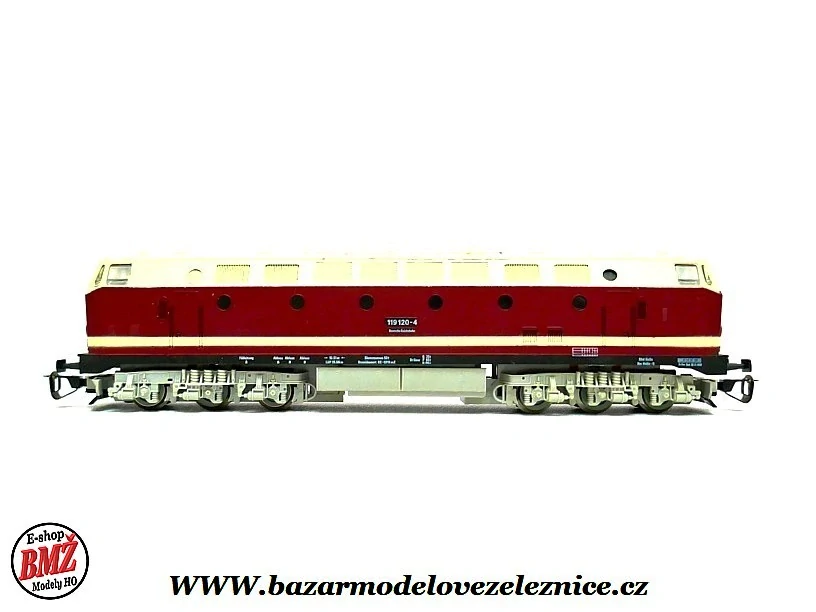 BTTB - Dieselová lokomotiva BR 119 120 DR - TT