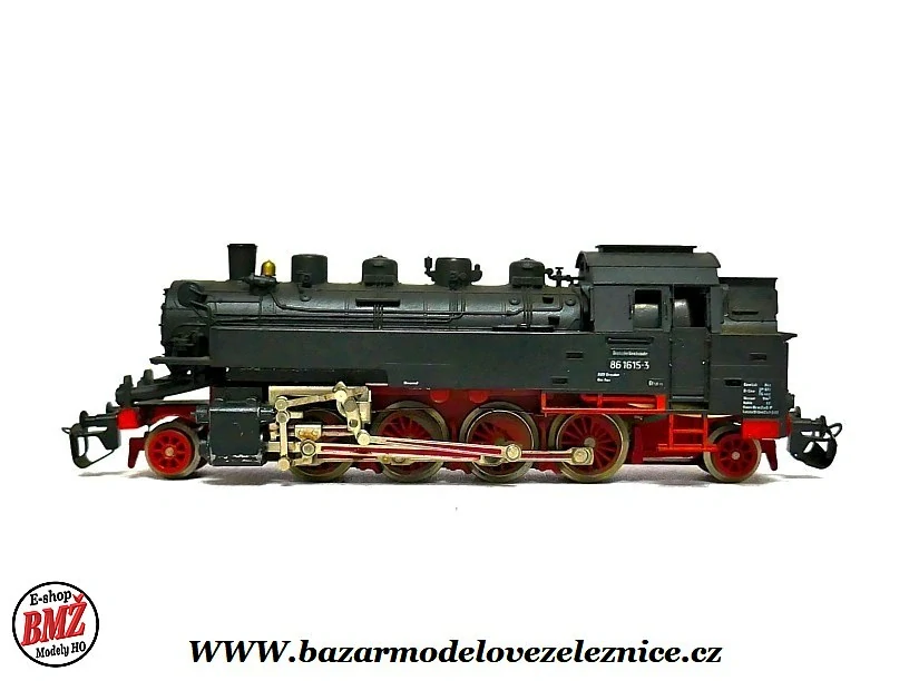 BTTB - Parní lokomotiva BR 86 1615 DR - TT
