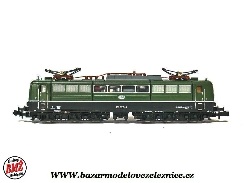 Minitrix - DC - Elektrická lokomotiva BR 151 DB - N