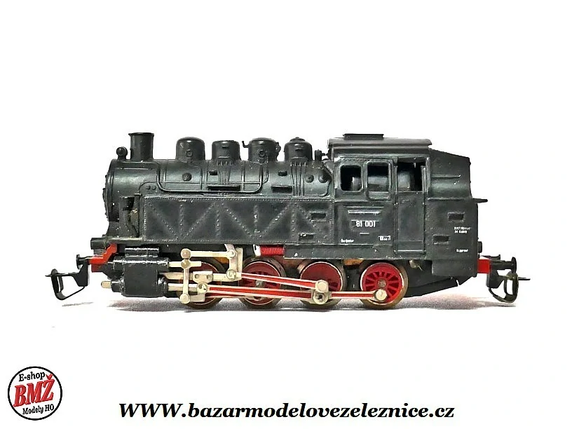 BTTB - Parní lokomotiva BR 81 001 DR - TT