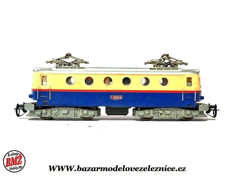 BTTB - Elektrická lokomotiva E 499 ČSD - TT
