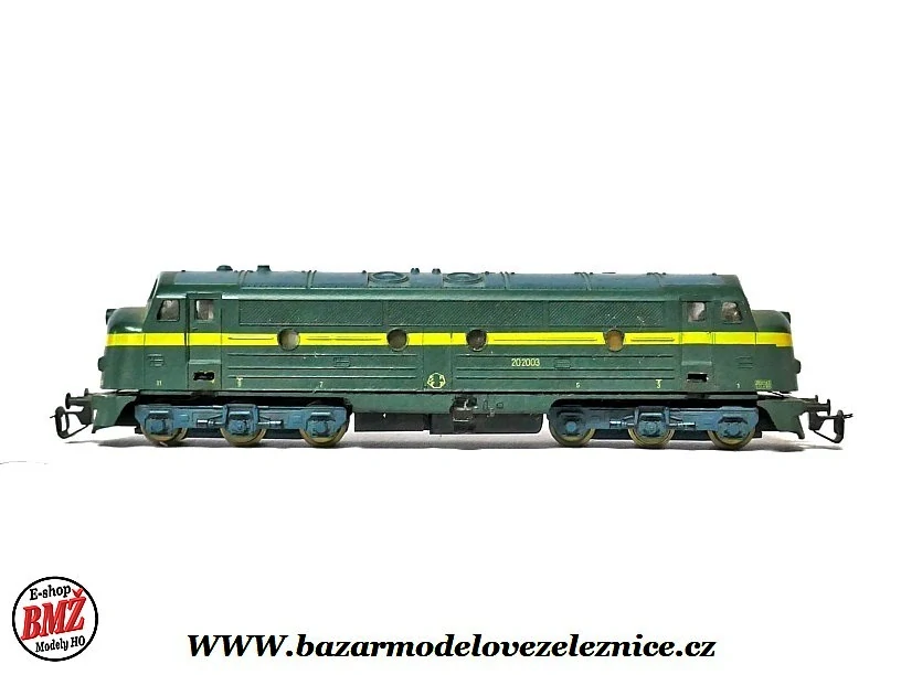 BTTB - Dieselová lokomotiva 202003 SNCB NOHAB - TT