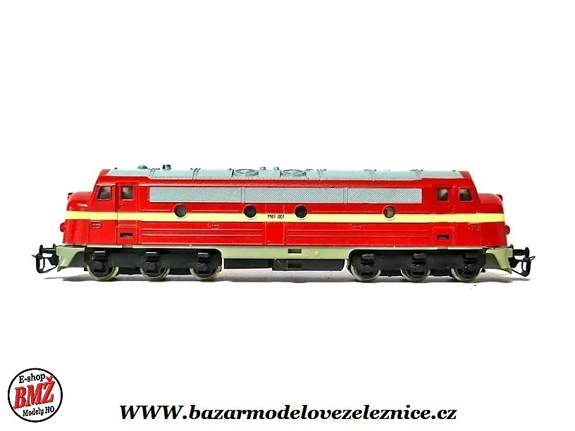 BTTB - Dieselová lokomotiva M 61 MÁV NOHAB - TT