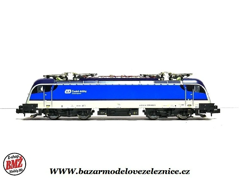 Hobbytrain - DCC + ZVUK- Elektrická lokomotiva RH 1216 903 CD Intercity - N