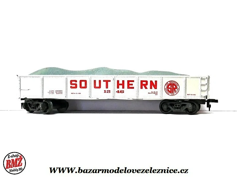 Bachmann - Otevřený vůz Southern s nákladem - HO