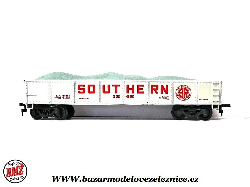 Bachmann - Otevřený vůz Southern s nákladem - HO