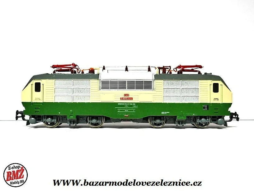 PIKO DDR - DC - Elektrická lokomotiva ES 499 ČSD -HO