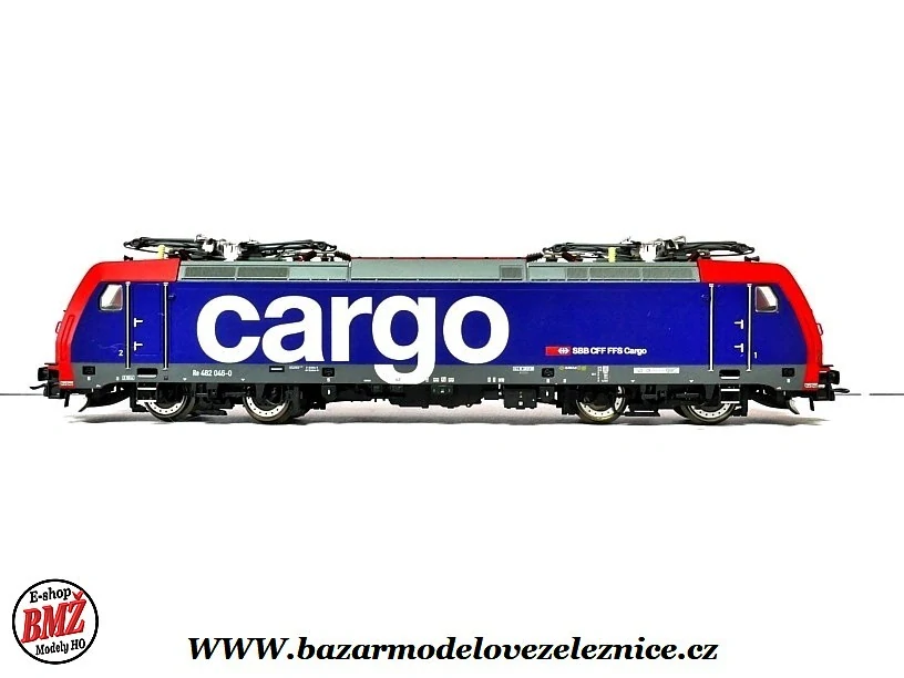 Trix - DCC + ZVUK - Elektrická lokomotiva BR 482 046 SBB Cargo cargo - HO