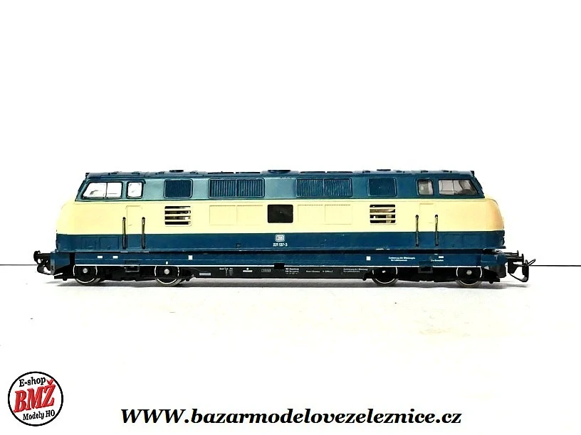 Tillig - DC - Dieselová lokomotiva BR 221 DB - TT