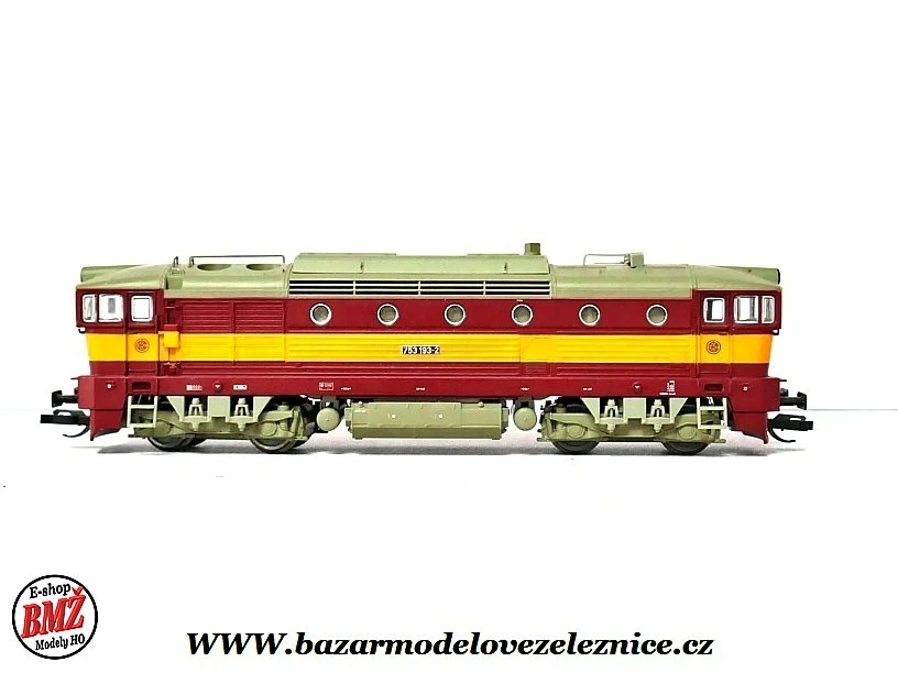 Roco - DSS - Dieselová lokomotiva 753 193-2 ČSD - TT