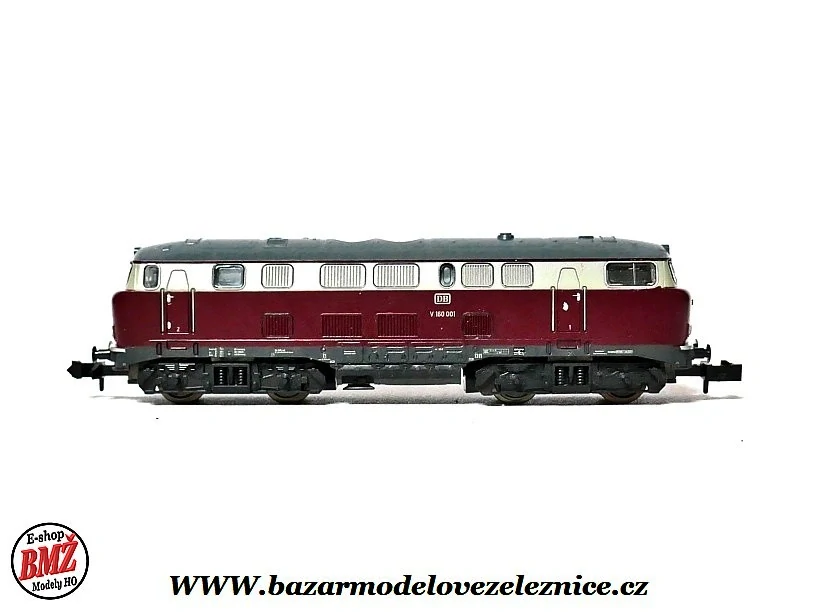 Minitrix - DCC - Dieselová lokomotiva V 160 DB - N