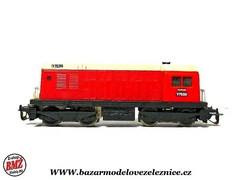 Zeuke - Dieselová lokomotiva V 75 001 DR - TT
