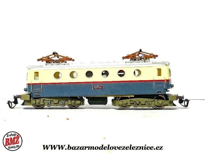 BTTB - Elektrická lokomotiva E 499 ČSD - TT