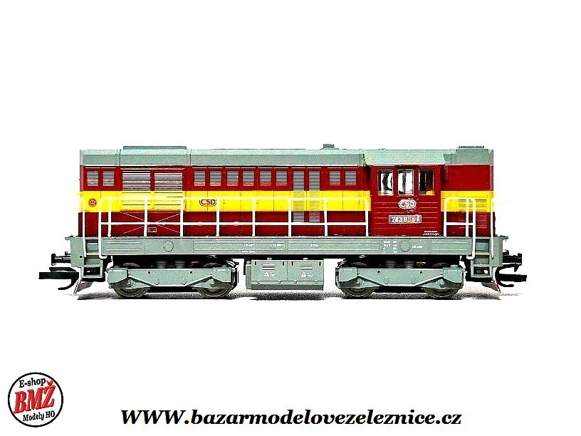 MTB - DSS - Dieselová lokomotiva 743 005 ČSD - TT