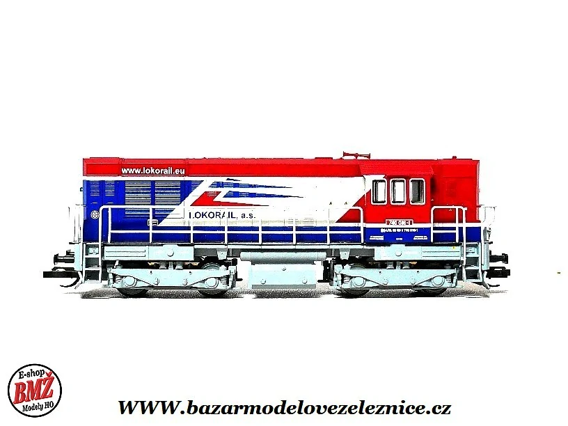Tillig - DSS - Dieselová lokomotiva 740 016 ČD - TT