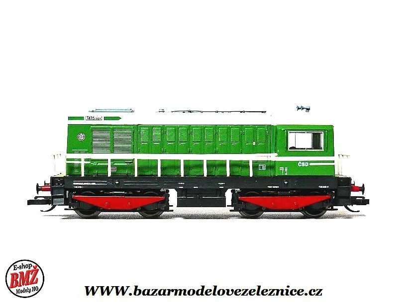 Tillig - DSS - Dieselová lokomotiva T 435 0139 ČSD - TT