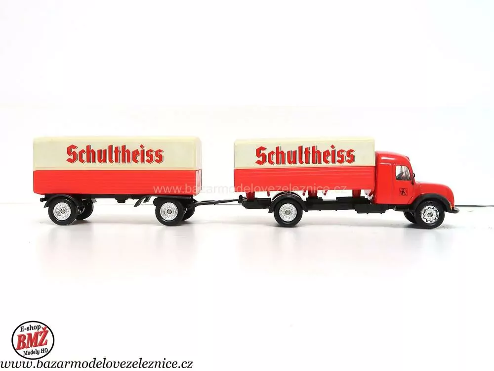 Grell - Magirus Plachta s přívěsem - HO