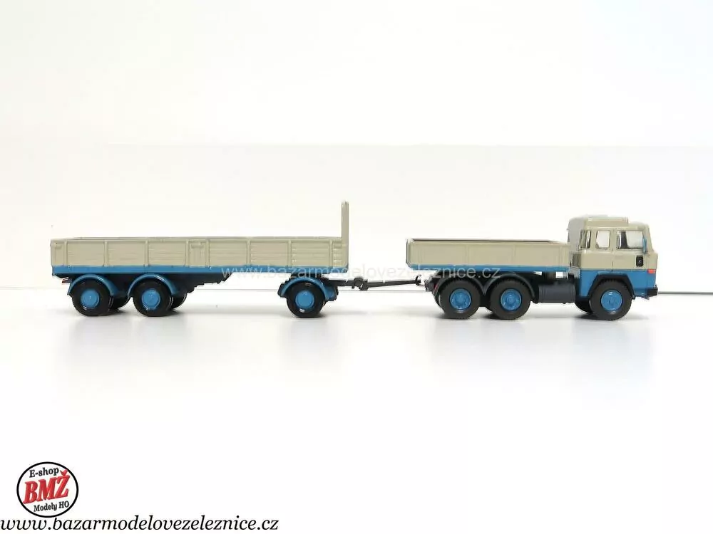 Wiking - Magirus valník s přívěsem - HO