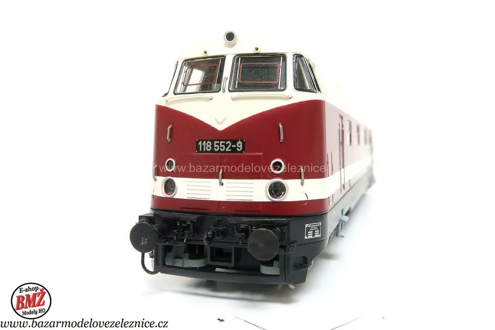 Roco - DCC + Henning Sound - Dieselová lokomotiva BR 118 552 DR - HO