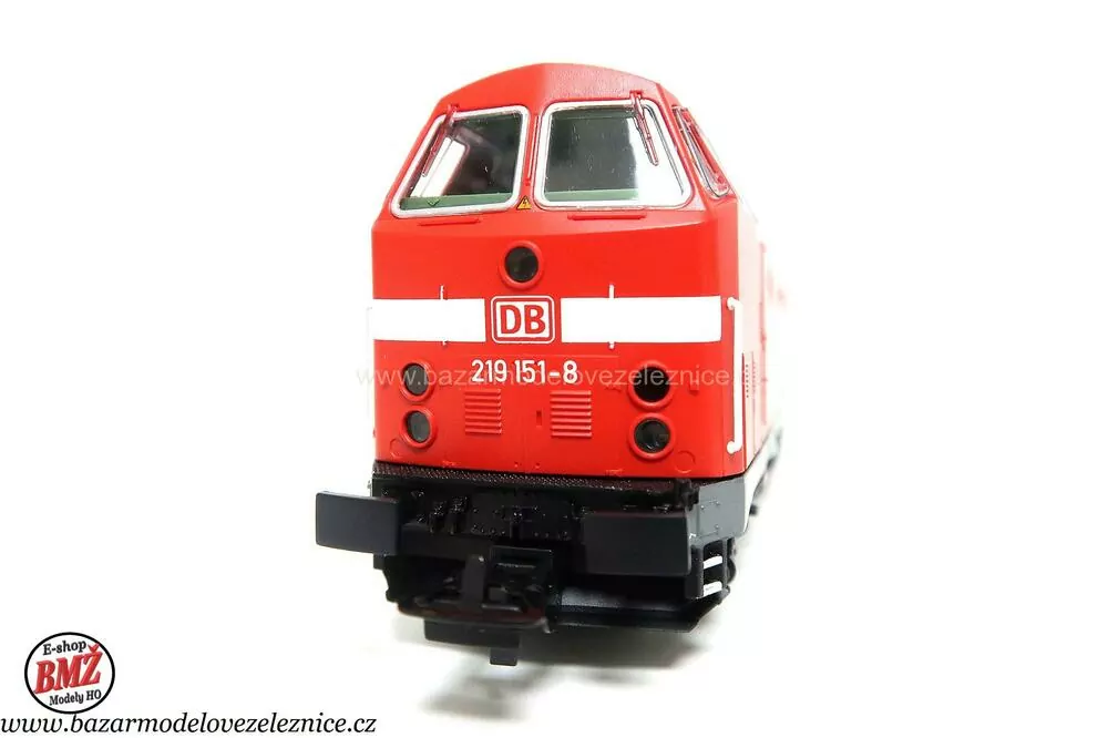 Nové Piko Expert - DCC - Dieselová lokomotiva BR 219 151 DB AG- HO