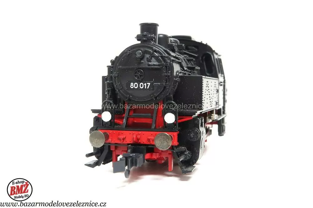 Roco - DCC s kouř. generátorem - Parní lokomotiva BR 80 017 - HO