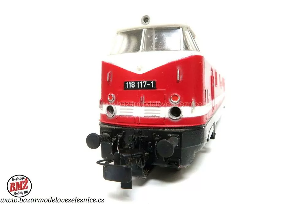 Piko DDR - DC - Dieselová lokomotiva BR 118 117 DR - HO
