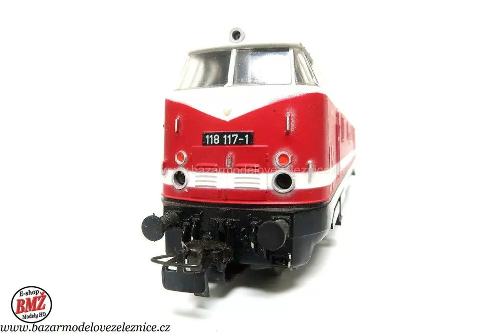 Piko DDR - DC - Dieselová lokomotiva BR 118 117 DR - HO