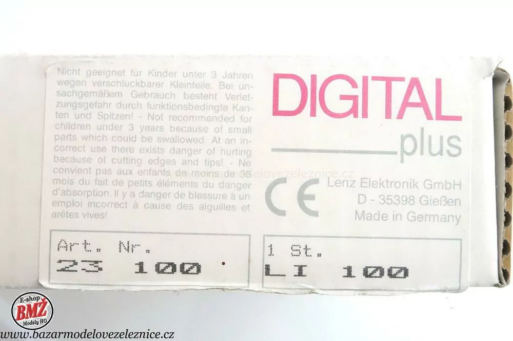 Digital plus by Lenz - 23100 - LI 100F - HO - TT