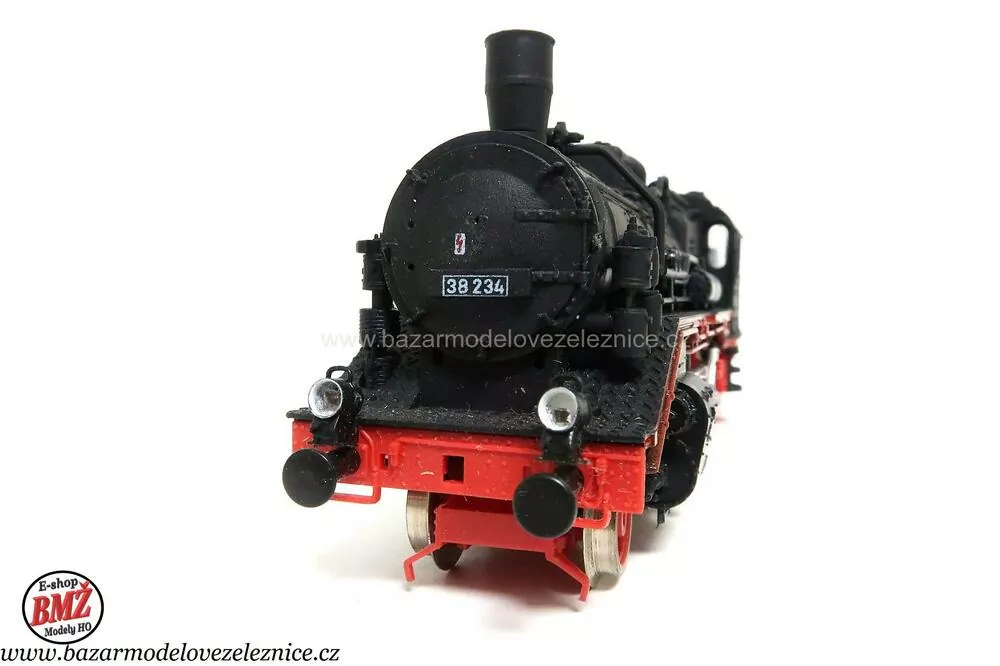 Piko DDR - DC - Parní lokomotiva BR 38 234 DR - HO