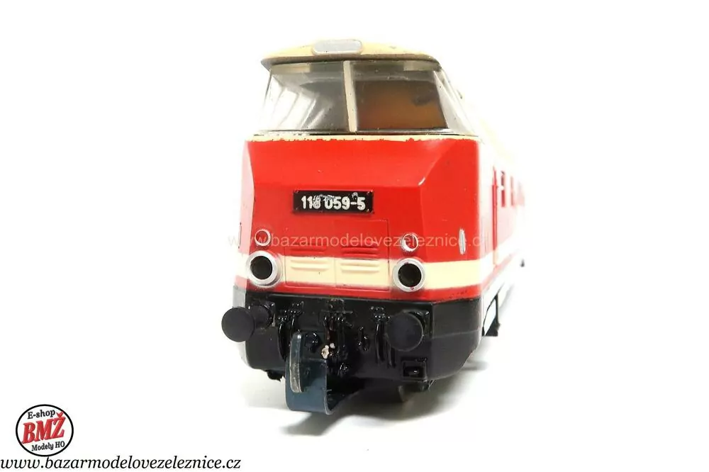 Piko DDR - DC - Dieselová lokomotiva BR 118 059 DR - HO