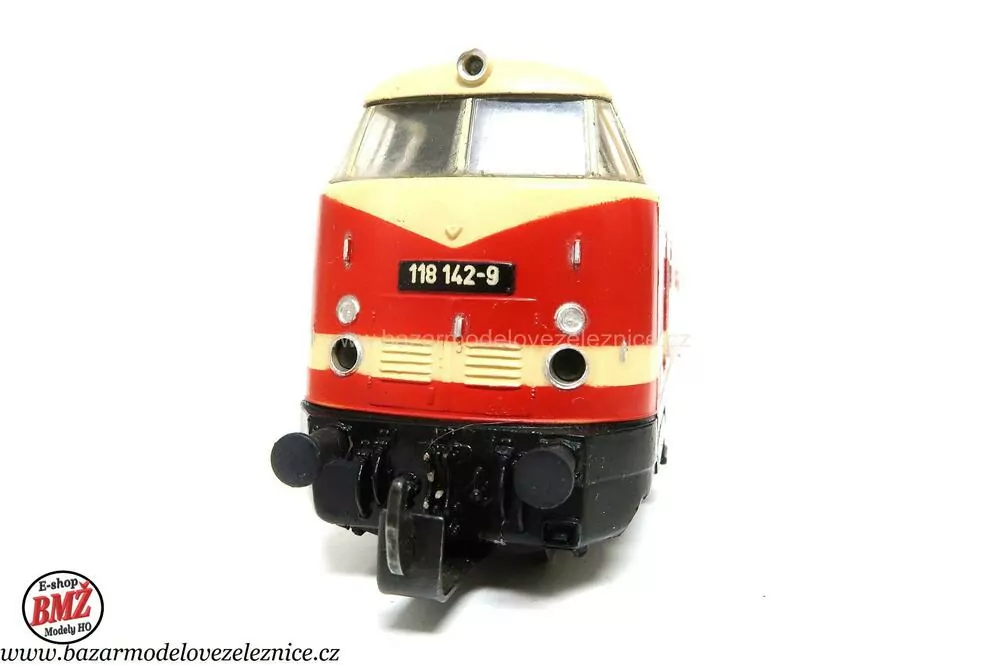 Piko DDR - DC - Dieselová lokomotiva BR 118 142 DR - HO