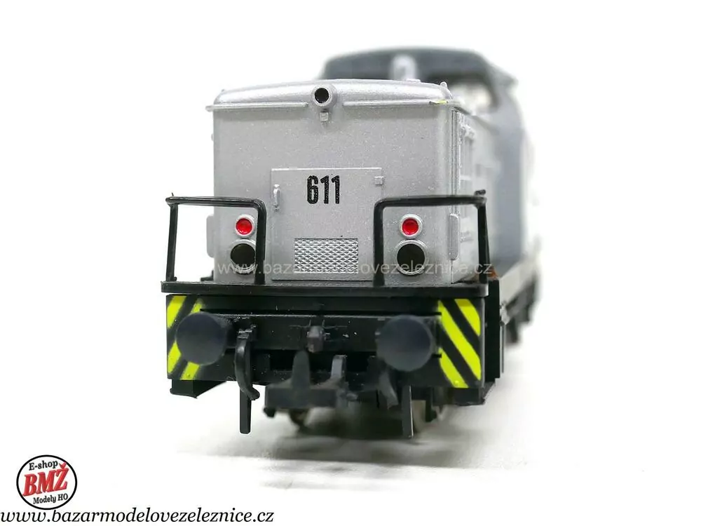 Piko DDR - DC - Dieselová lokomotiva BR 106 Werklok DR - HO