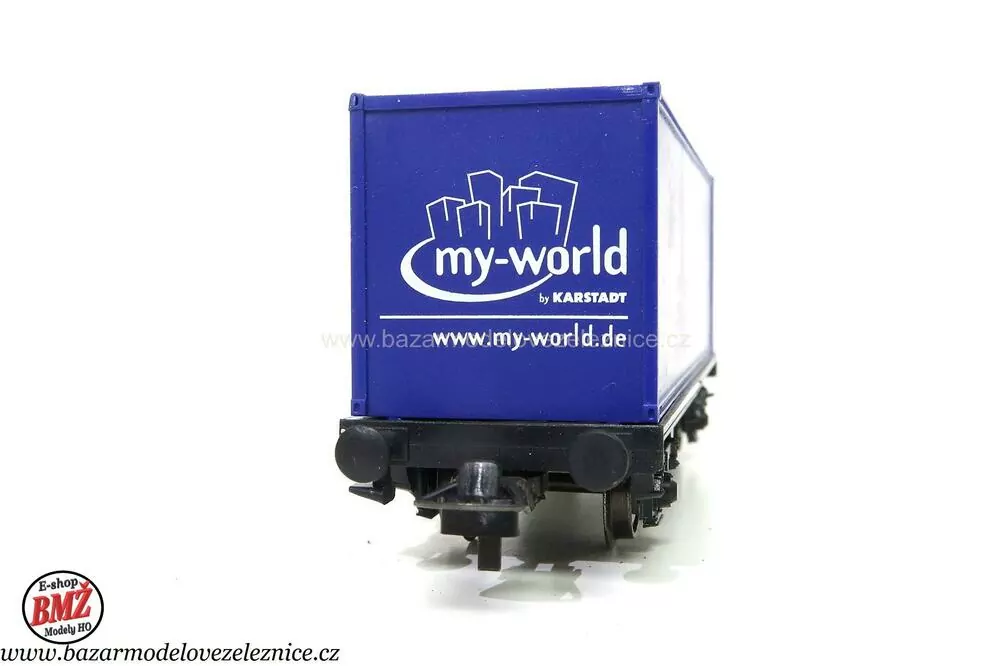 Roco - Kontejnerový vůz My world- HO