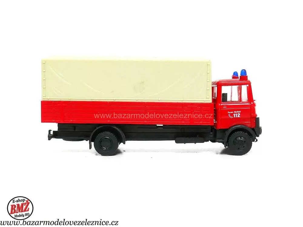 AWM - Mercedes plachta hasiči -  HO