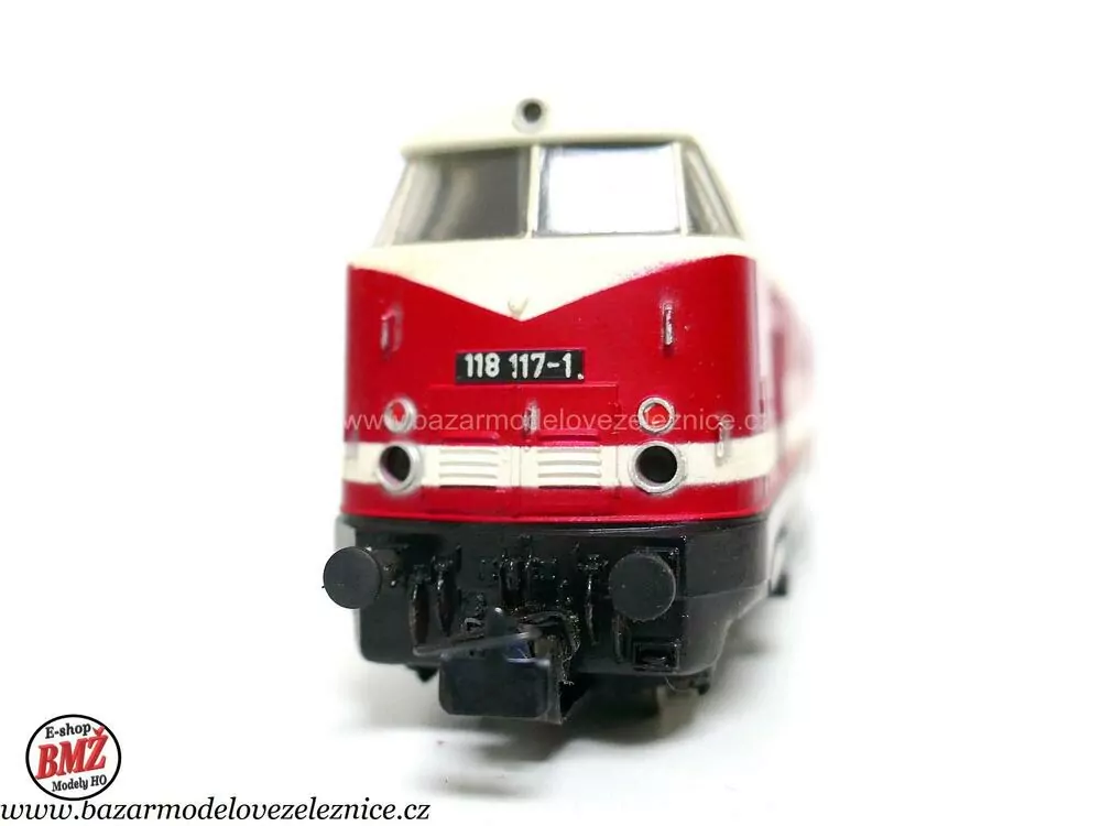 Piko DDR - Dieselová lokomotiva BR 118 117 DR - HO