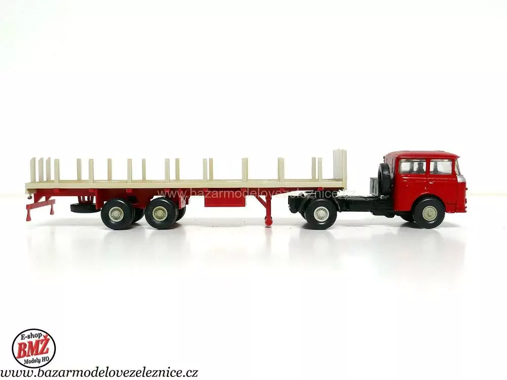 Permot - Hruska - ŠKODA - LIAZ - Návěs plošina- HO