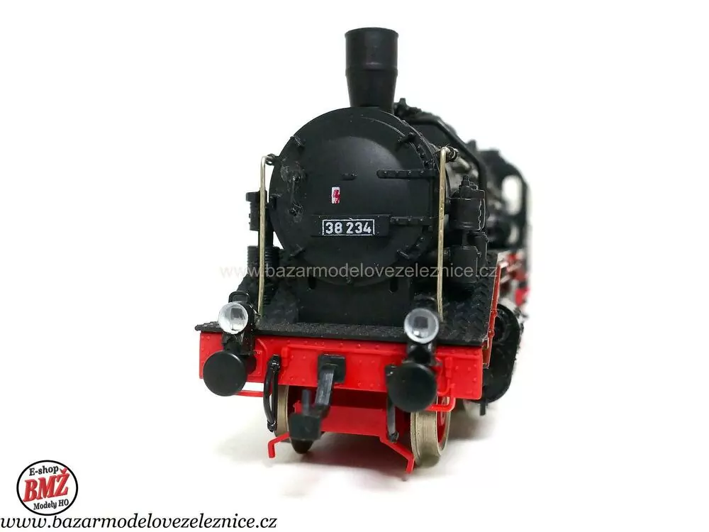 Piko DDR - DC - Parní lokomotiva BR 38 234 DR - HO
