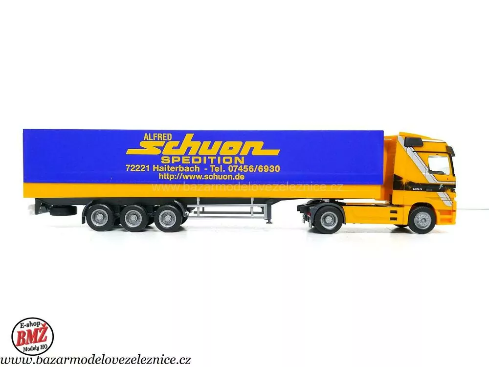 Herpa - Mercedes - Návěs -  HO