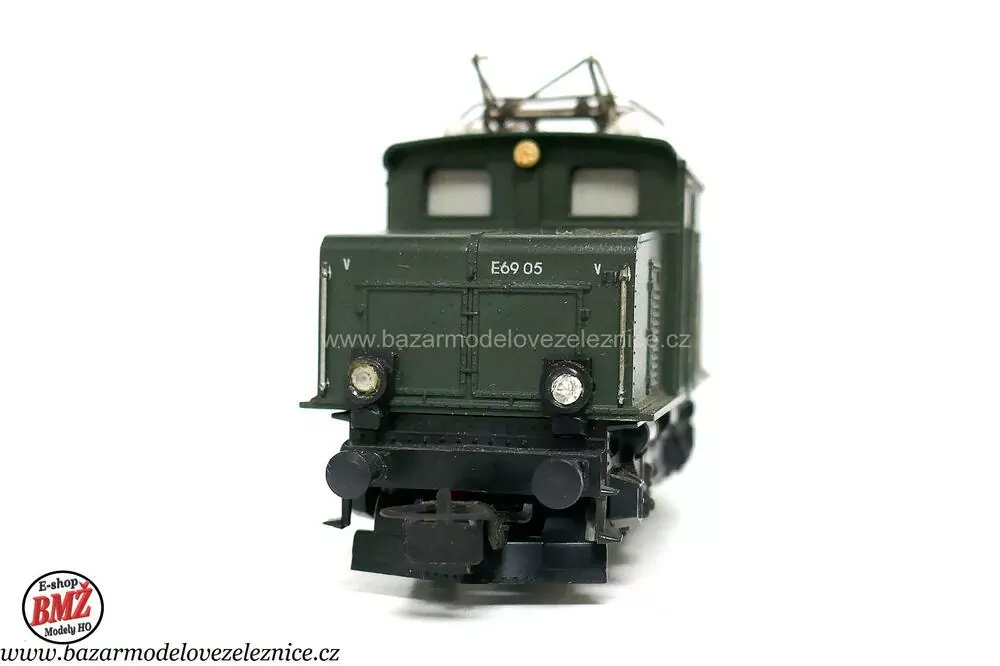 PIKO DDR - DC - Elektrická lokomotiva E 69 05 DB -HO