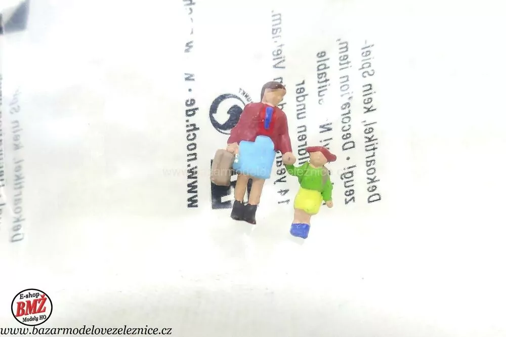 Noch - Figurky - Cestující 4 ks -  TT