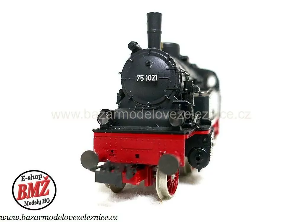 Liliput- DC- Parní lokomotiva BR 75 1021 DB - HO