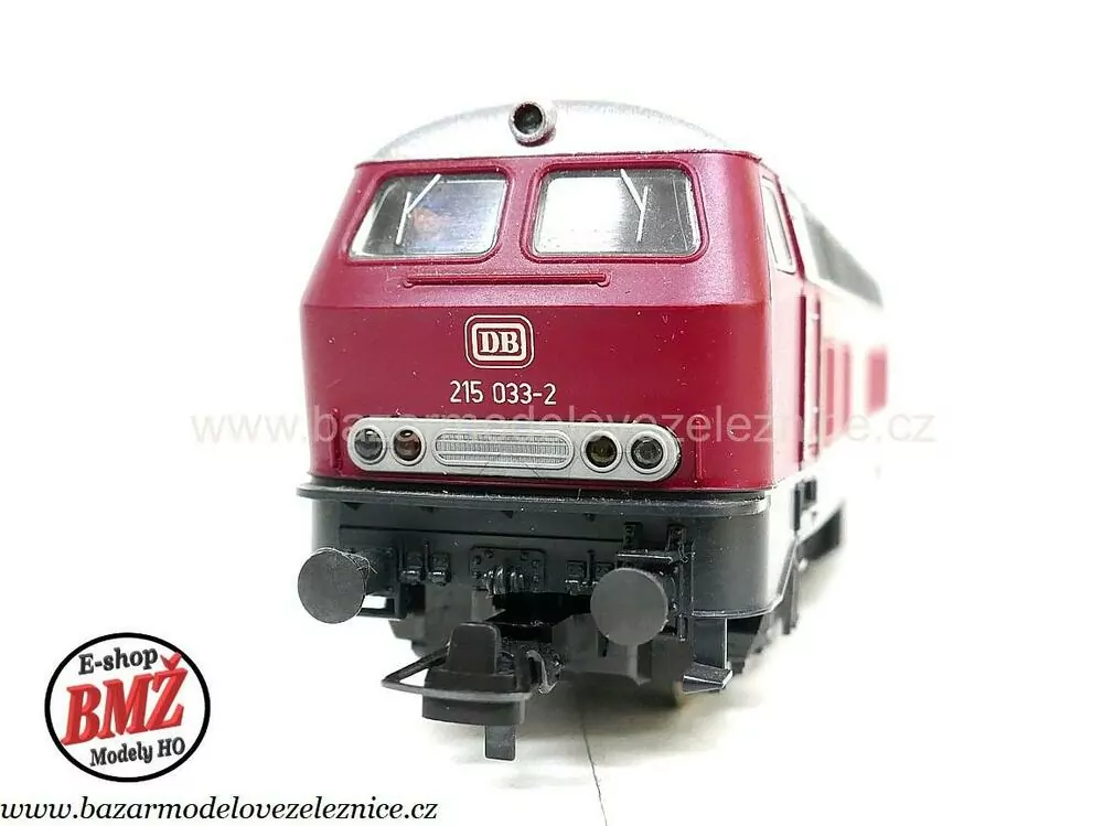 Roco  - DC - Dieselová lokomotiva BR 215 033 DB - HO