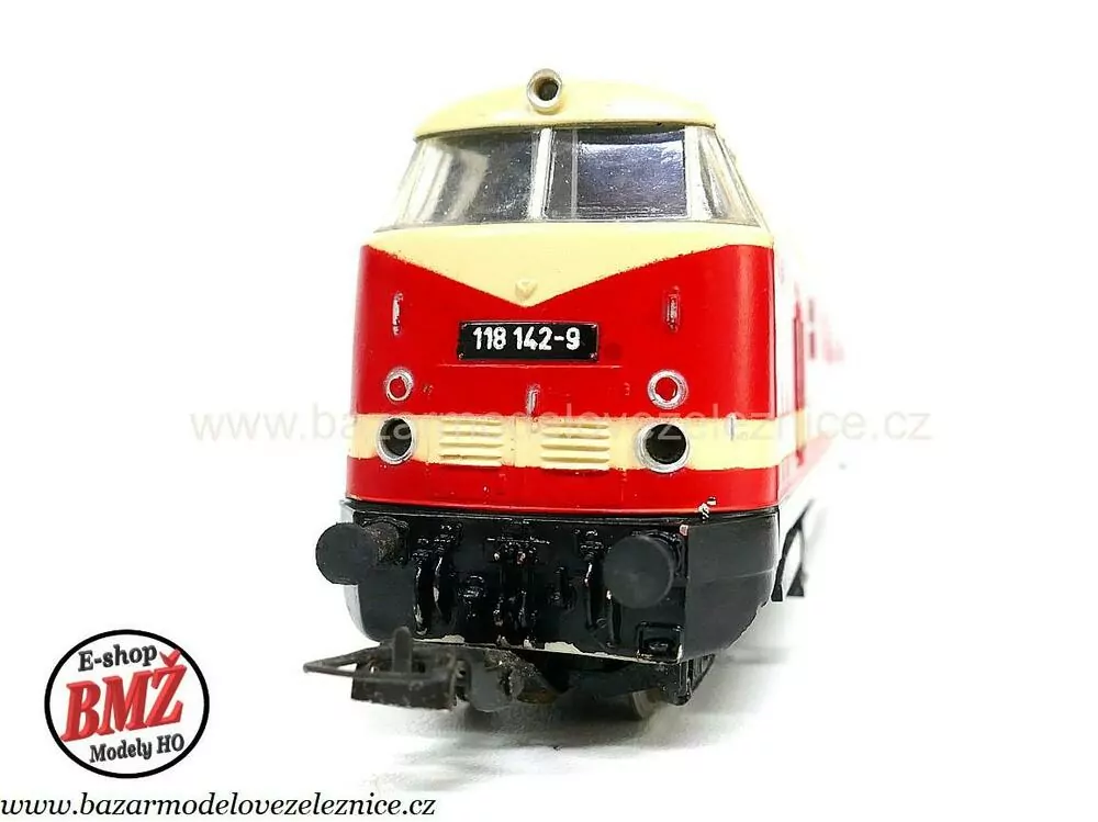 PIKO DDR - DCC - Dieselová lokomotiva BR 118 142 DR - HO